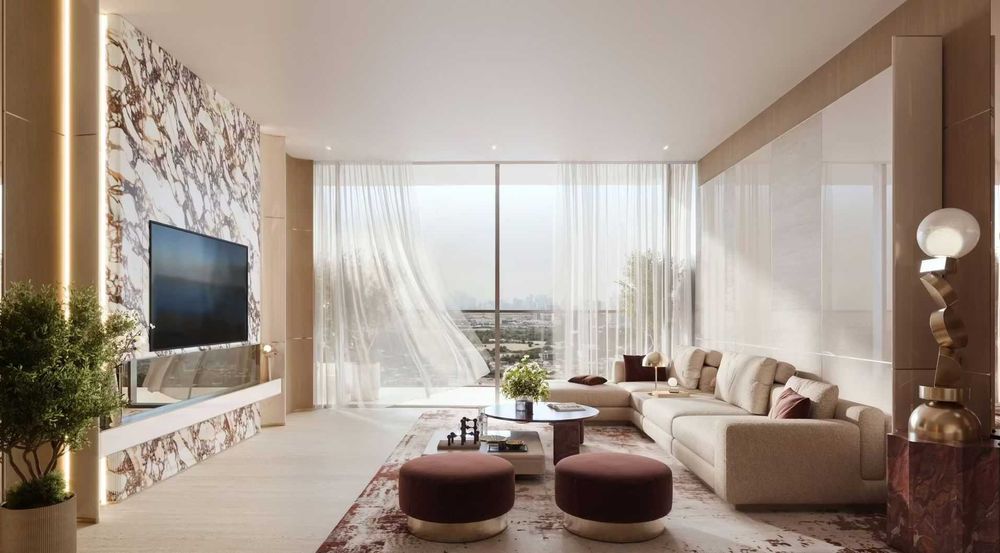 Binghatti Etherea – Apartament studio modern 32 m², JVC, Dubai, EAU