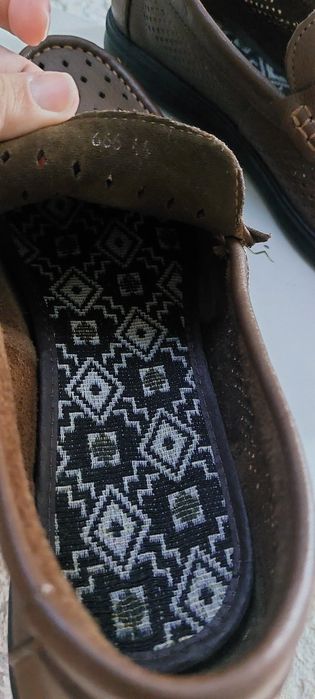 Мужские туфли кожаные 44 размер