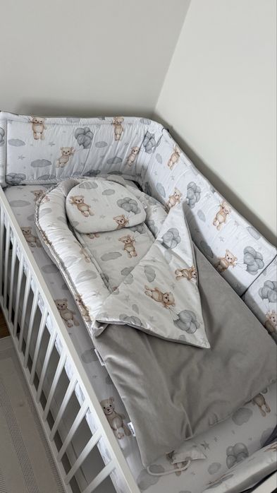 Set baby nest + protectue patuț