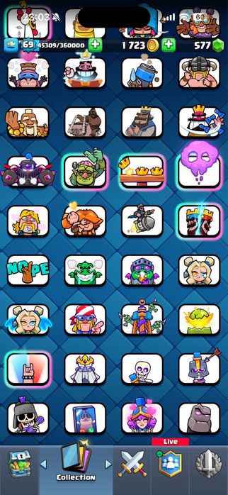 Акк Clash Royale | 12500 кубков