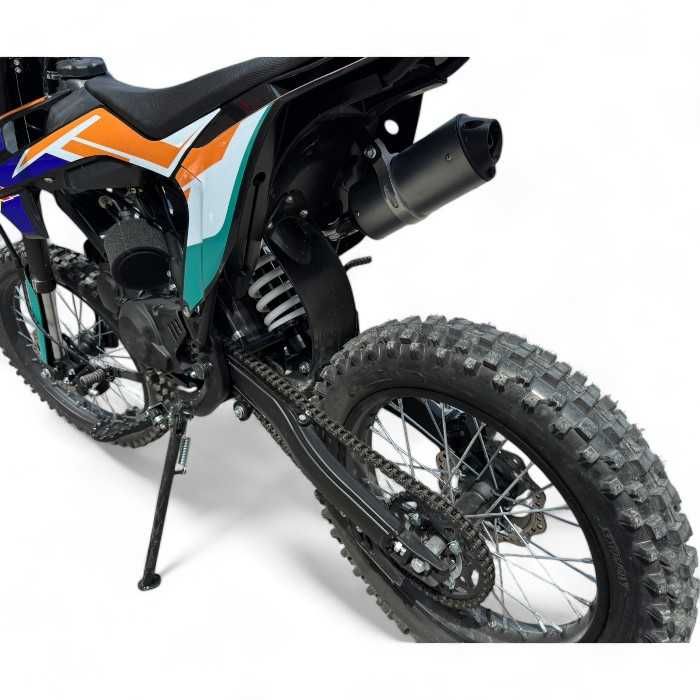 Кросов Мотор DIRT BIKE125сс, Джъмбо Гуми, 85км/ч, 7KW, Ел. старт