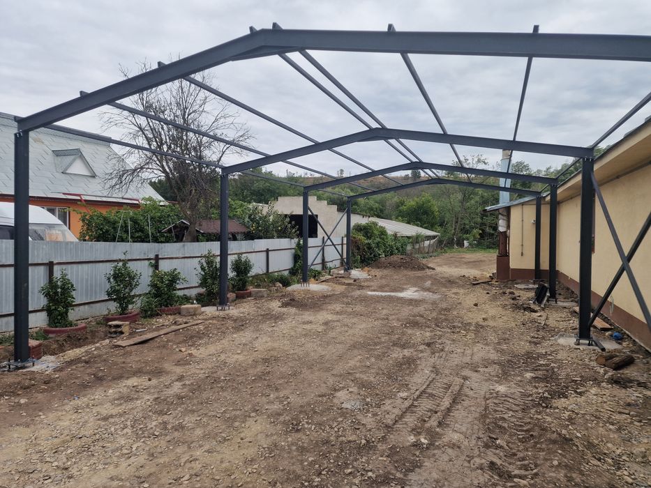 Structura hala garaj atelier service depozitare închiriere la comanda