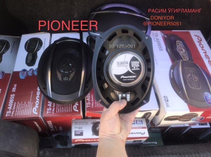 Pioneer 1000W 2ta kalonka yangi dizaynda + cheti rezinkali pishalkali