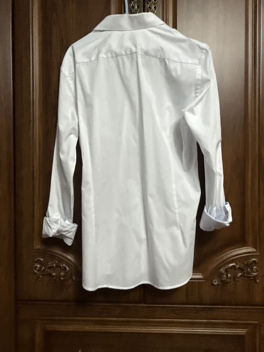 белая мужская рубашка мка