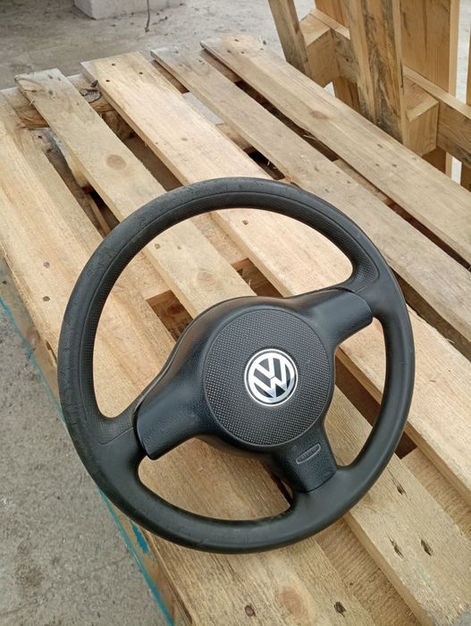 Volan vw polo 6N(2002) complet cu airbag!