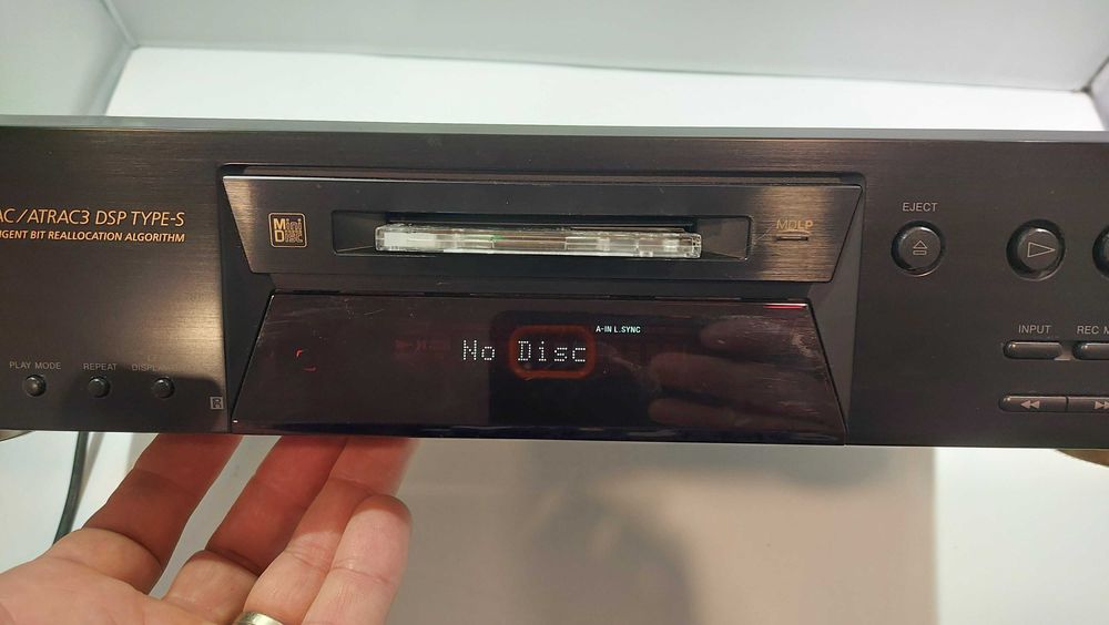 Minidisc Deck Sony MDS-JE480 - In Stare Foarte Buna De Functionare, Fara Telecomanda