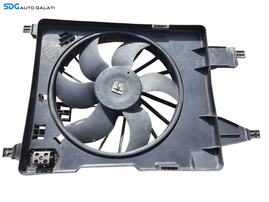 Electroventilator Ventilator Racire Motor Renault Scenic 2 1.6 Benzina 16V 2003 - 2009 Cod 8200222998 25201700 8240426 [N3721]