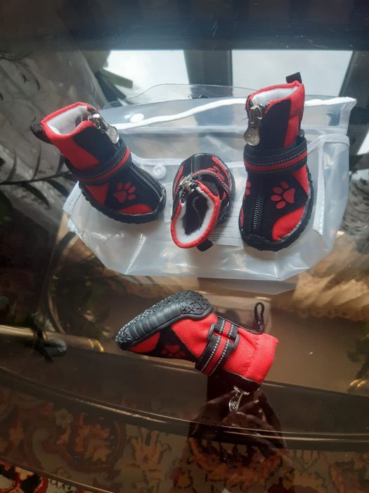 Продам зимние ботиночки для собачки