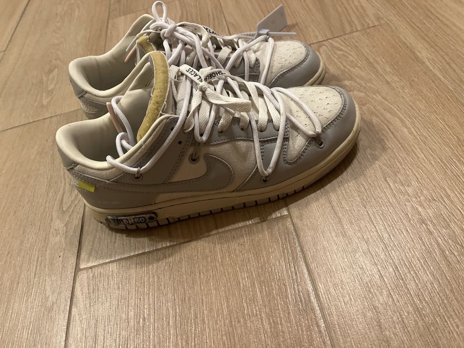 Dunk low Off-White Lot49