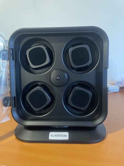 Întorcător Ceasuri (Watch Winder) Klarstein Clover – Pentru 4 Ceasuri Automatice