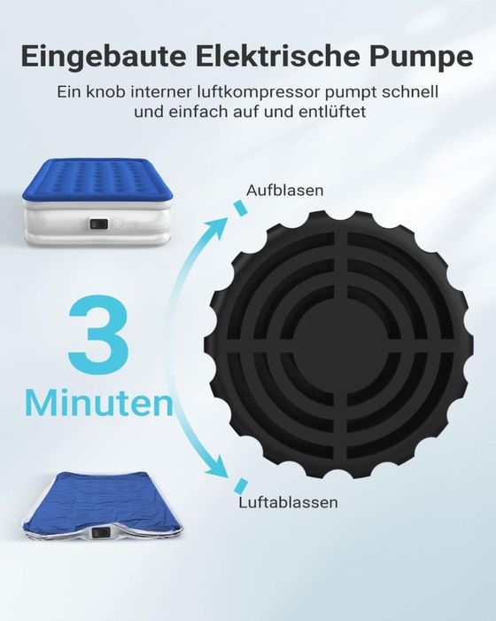 Saltea gonflabilă pentru două persoane