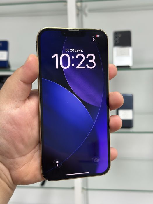 Айфон 13 про макс iphone золотистый