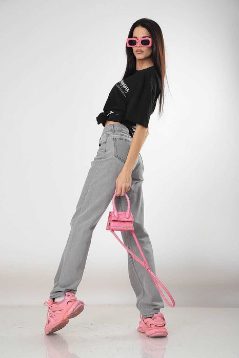 Сиви дънки Grace