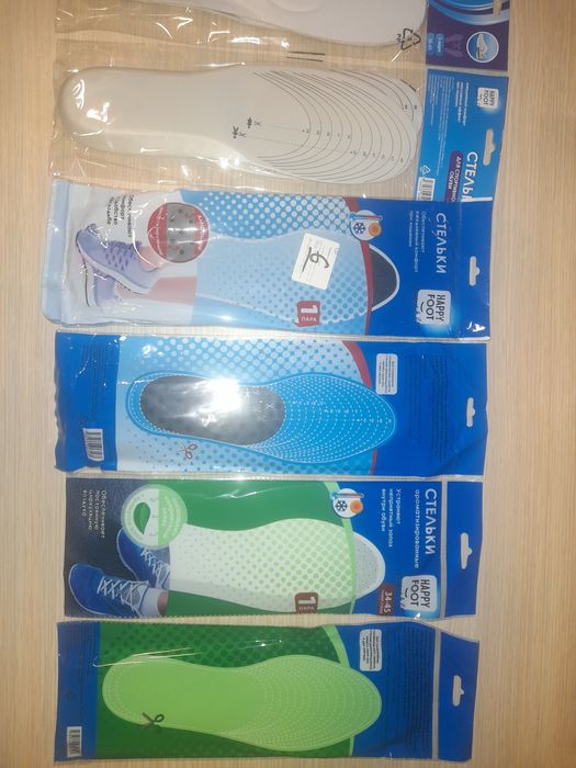 Стельки  для  спортивный  обуви