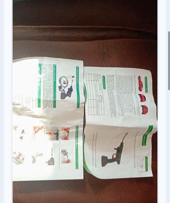 Pistol cu acumulator pt spalat masina