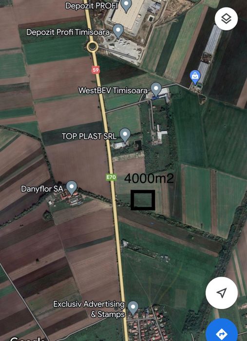 Vand teren zona industriala Sag