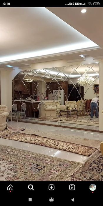 Ромбик зеркало Rombik oyna Siz hohlagan dazaynda