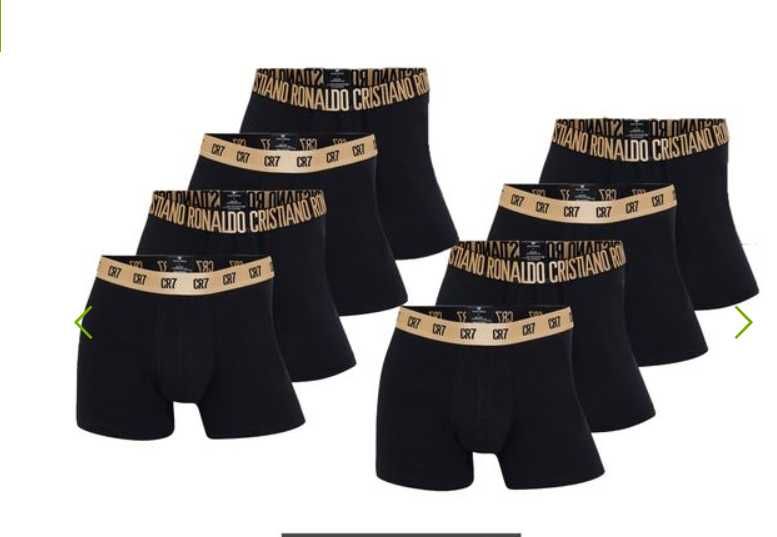 Boxeri  Cristiano  Ronaldo CR7 ,Set 8 buc , ORIGINALI  , Mar. L