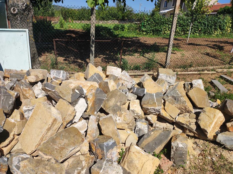 Камъни за ограда, естествен камък