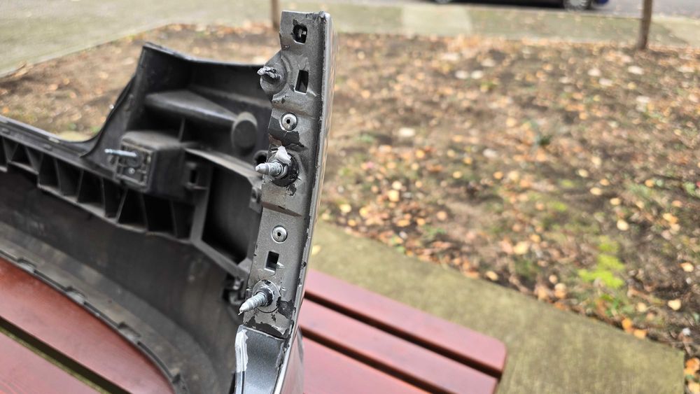 Задна Sline броня  Ауди А6 4Ф седан 2009 - 2011 фейслифт