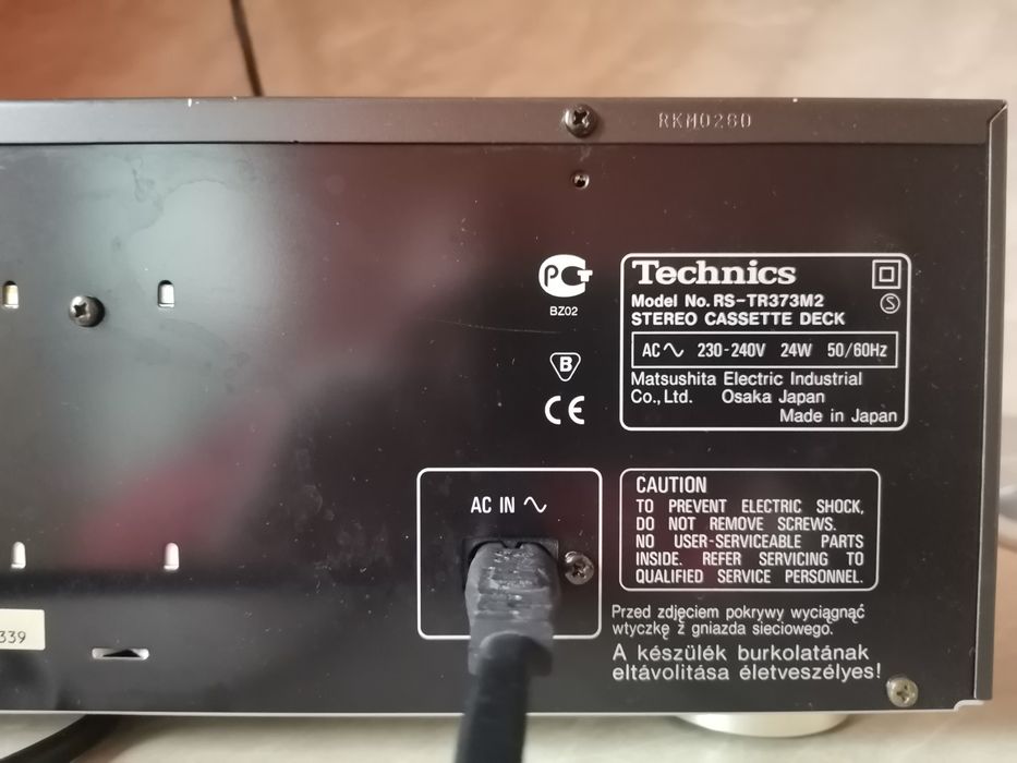 Касетен дек Technics tr373 mark2