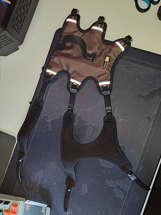 Ham caine, Ferplast ERGOTREKKING, Marime S, Maro, Reglabil