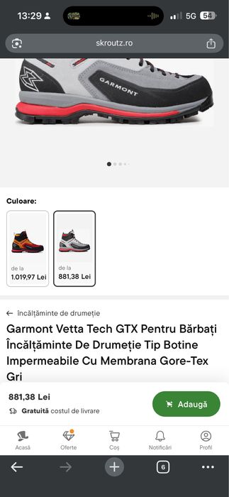 Bocanci Garmont Vetta GTX Marimea 46