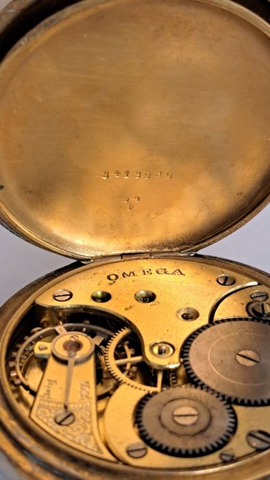 Ceas Omega de buzunar vechi