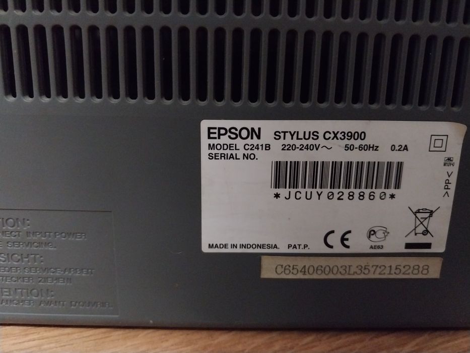 Принтер сканер Epson stylus CX3900