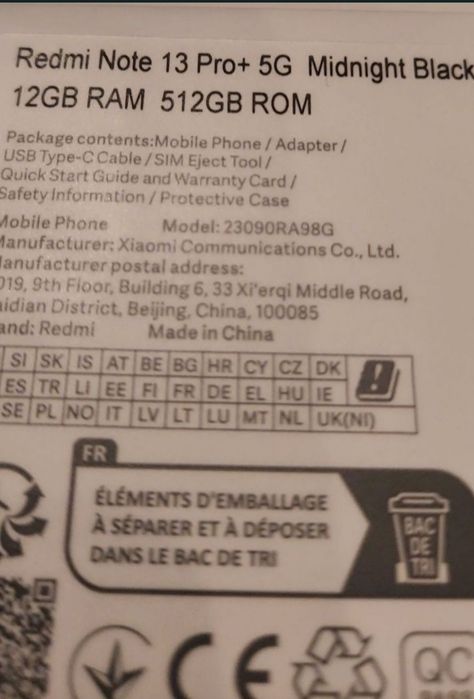 Telefon XIAOMI Redmi Note 13 Pro+ 5G