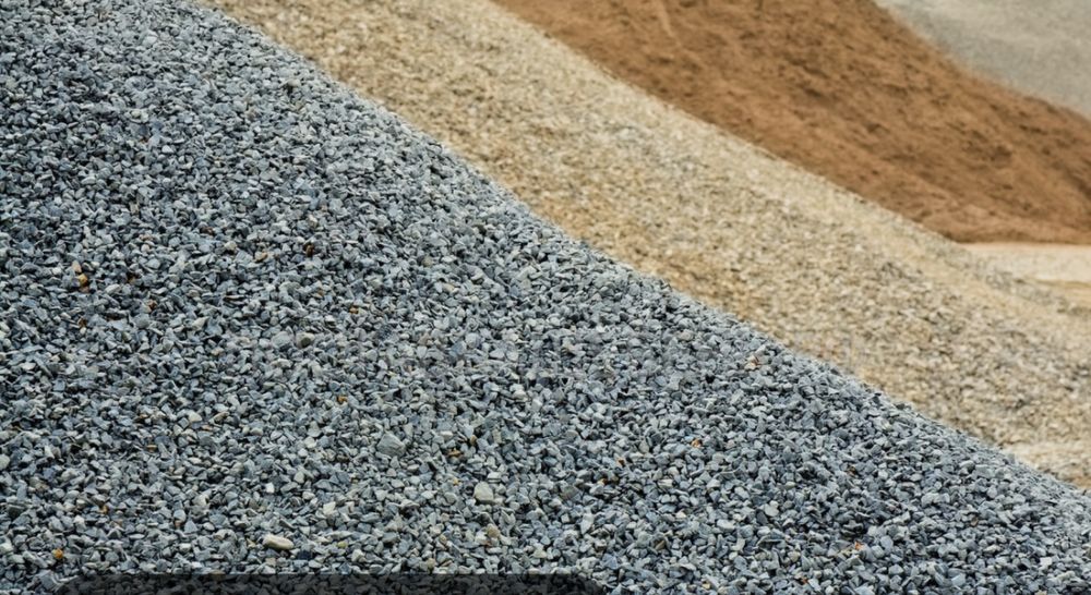 Дресва щебень песок глина