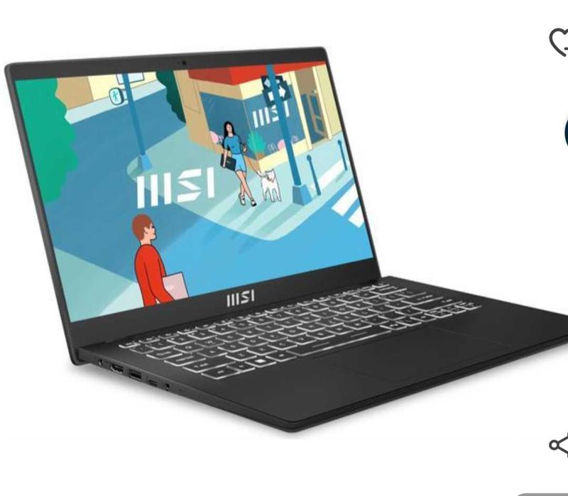 MSIModern НОВ ,16 gb ram ultra thin and light  16gb ram 512 Ssd Laptop