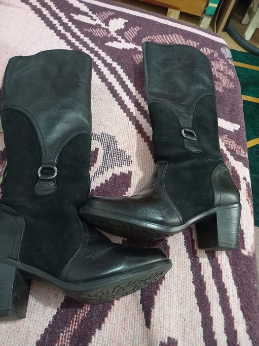 Cizme din piele naturala pentru fete