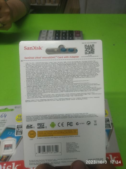 San Disk Ultra16 32