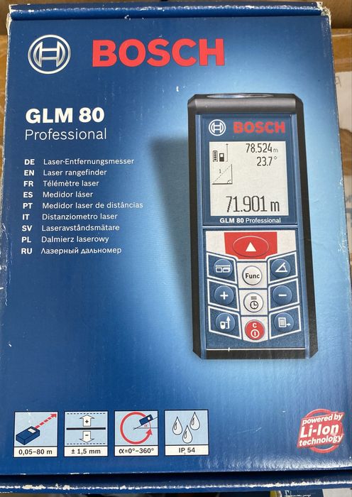 Дальномер Bosh GLM 80