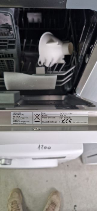 Masina de spalat vase noua 6 seturi