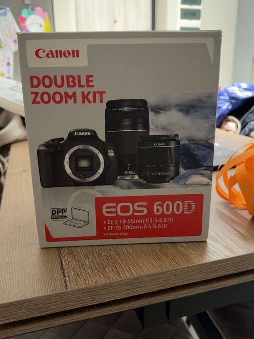 Canon EOS 600D Double Zoom Kit + 2 объектива
