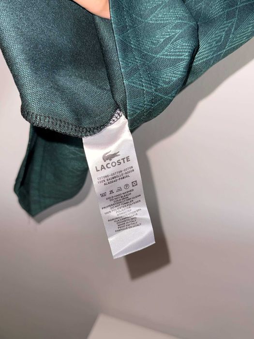 Compleu Lacoste Verde Inchis, Marimea M, Nou cu Eticheta