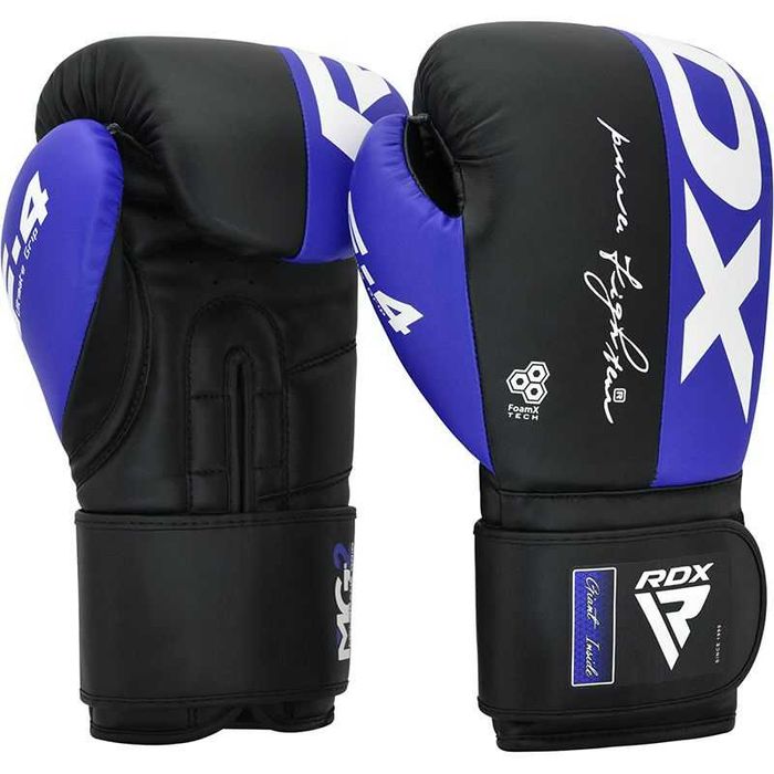 Боксови Ръкавици RDX Boxing Sparring Gloves Blue, Ръкавици за Бокс