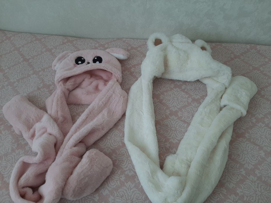 Шапка  с  ушками