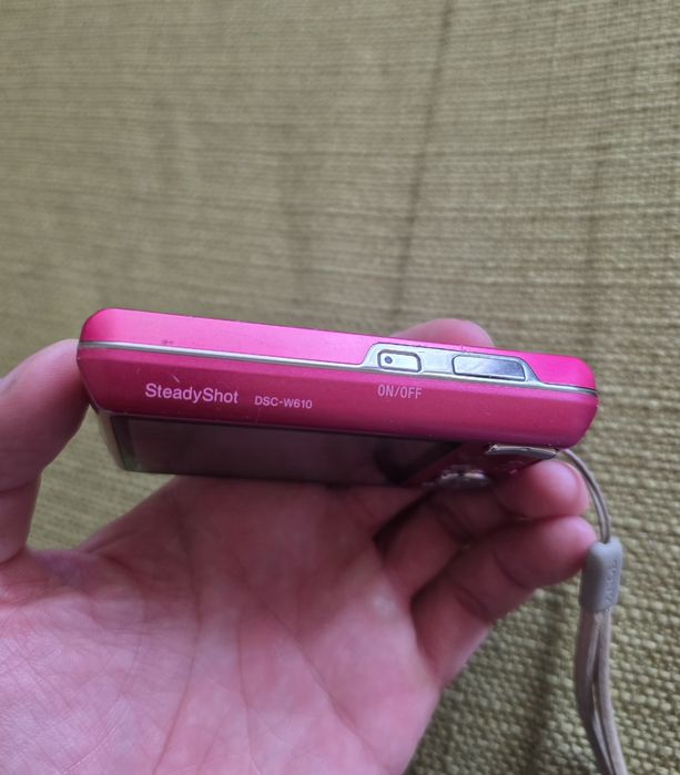 Sony SteadyShot DSC-W610 Aparat Foto Digital Camera Compact Roz Cadou
