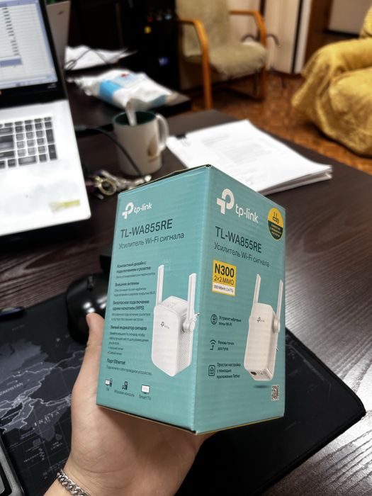 Wi-Fi усилитель TP-Link TL-WA855RE — почти новый
