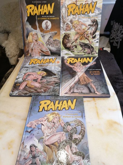 Ultima colecție Rahan Lecureux Completa Nr 1-11