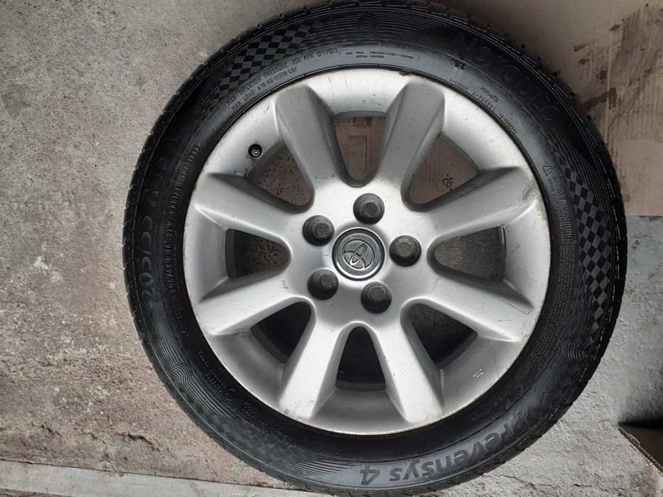 Roata rezerva aliaj TOYOTA Corolla Verso     205/55 R16