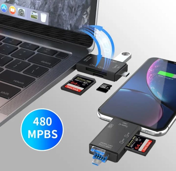 MEGA AKSIYA 6 tasi 1 da Adapter