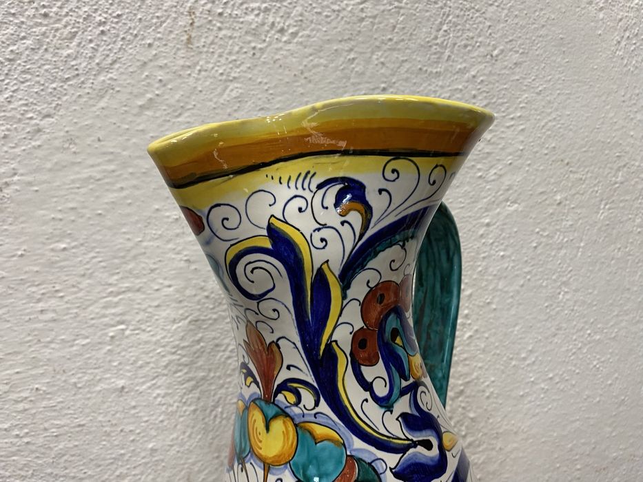 Голяма италианска порцеланова ваза