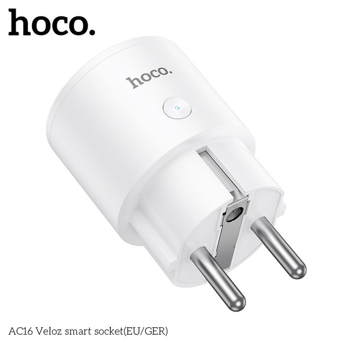 Hoco AC16 Veloz Smart Plug смарт розетка с дистанционным управлением