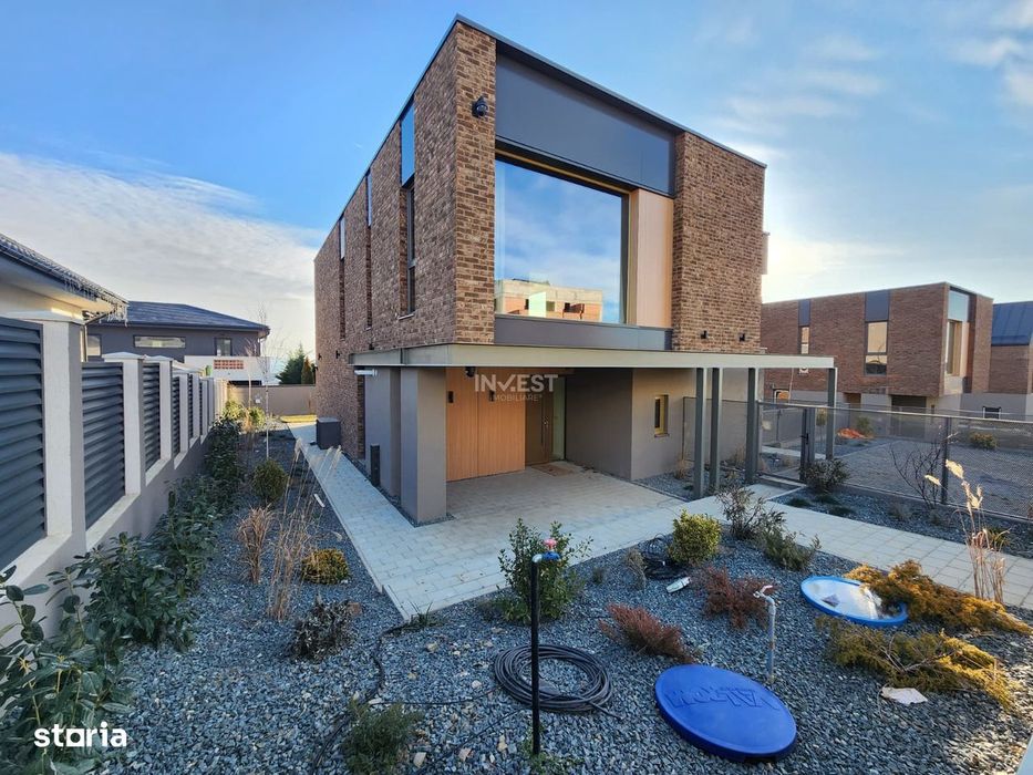 Vila High-End in Miroslava – Stil, Lumina si Arhitectura Moderna
