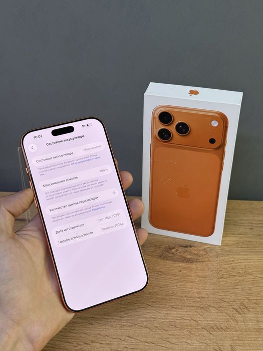 Iphone 17 Pro Max 256 GB 100% 3-цикл | Mobile Zone