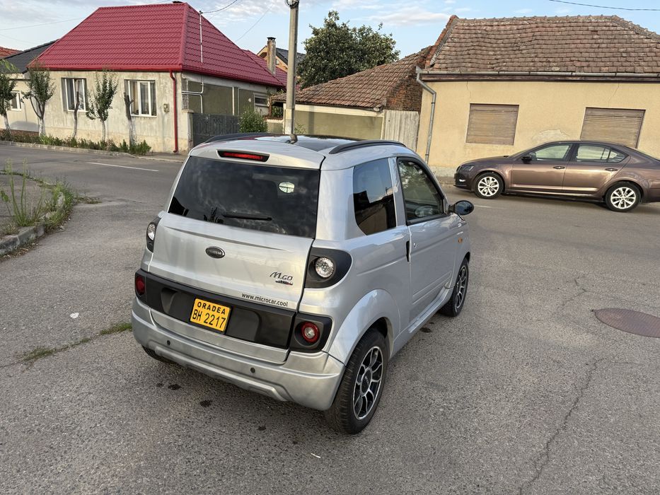 Microcar M.Go 4 2018, Lombardini 492 dci, 2 locuri, L6e, se conduce de la 16 ani cu b1